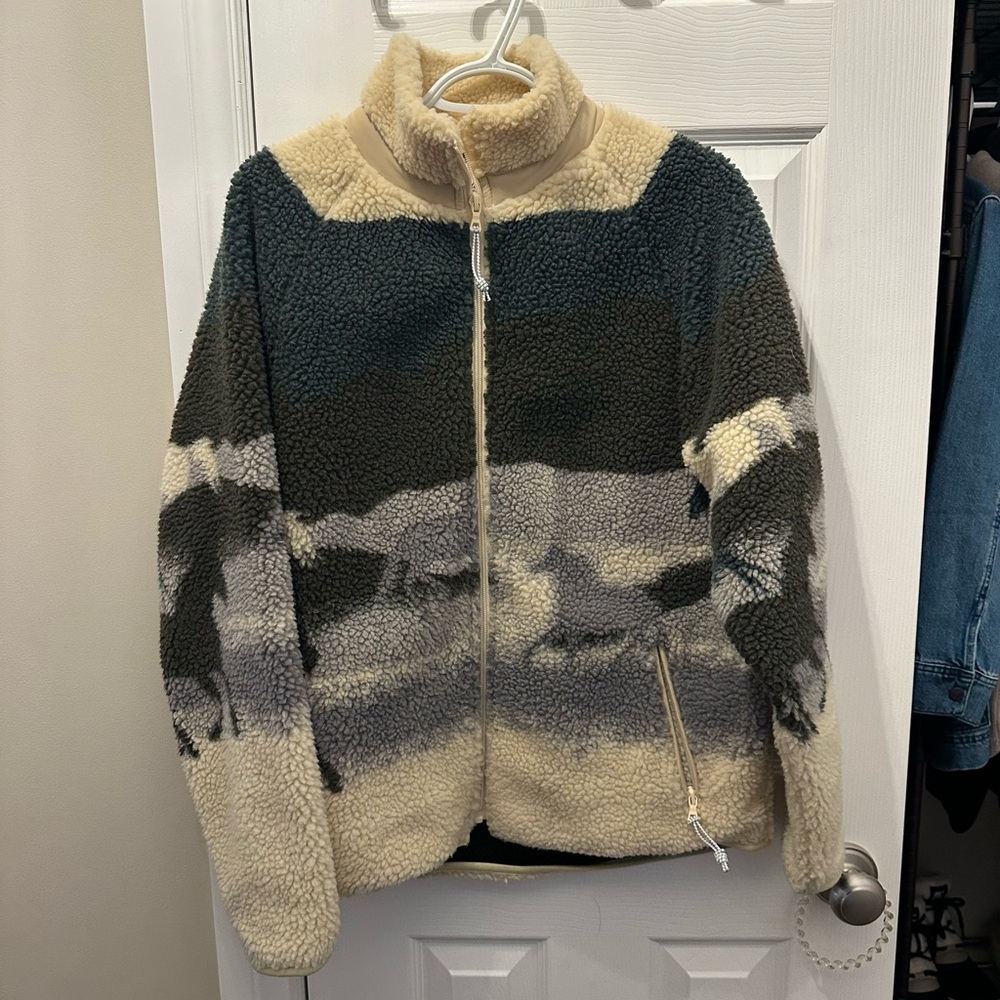 Kuwalla Horseprint Sherpa Jacket